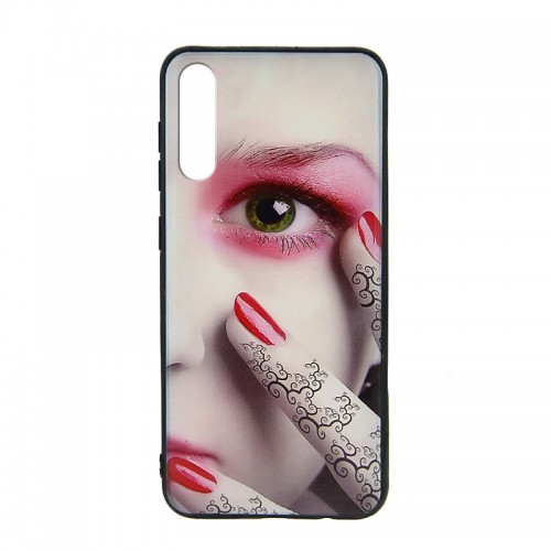Θήκη Pink Eyeshadow Back Cover για Samsung Galaxy A50 (Design) 