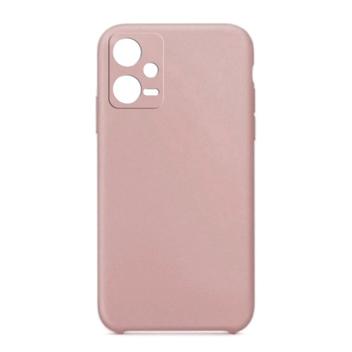 Θήκη OEM Silicone Back Cover με Προστασία Κάμερας για Xiaomi Redmi Note 12 5G/ Poco X5 (Dusty Pink)