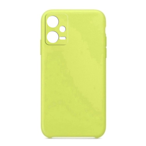 Θήκη OEM Silicone Back Cover με Προστασία Κάμερας για Xiaomi Redmi Note 12 5G/ Poco X5 (Lemon Yellow)