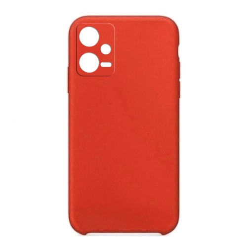 Θήκη OEM Silicone Back Cover με Προστασία Κάμερας για Xiaomi Redmi Note 12 5G/ Poco X5 (Neon-Orange)