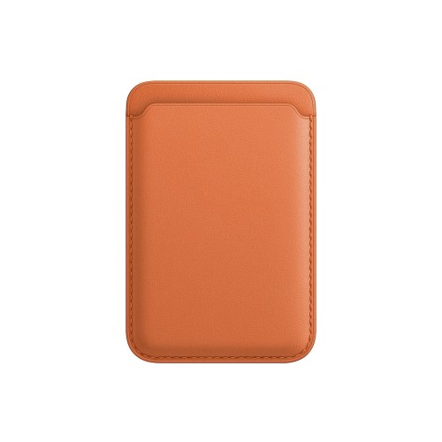 Leather MagSafe Card Holder (Πορτοκαλί) 