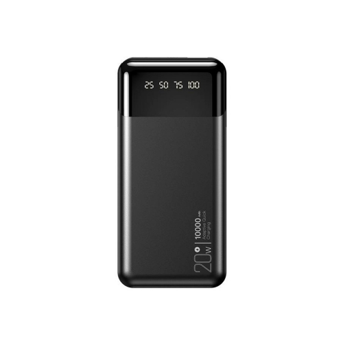 Powerbank XO PR191 10000mAh 20W Dual Input (Μαύρο)