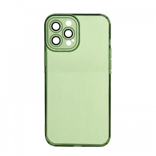 Θήκη X-Level Back Cover Σιλικόνης Air Cushion & Glass Camera Film για iPhone 13 Pro Max (Πράσινο)