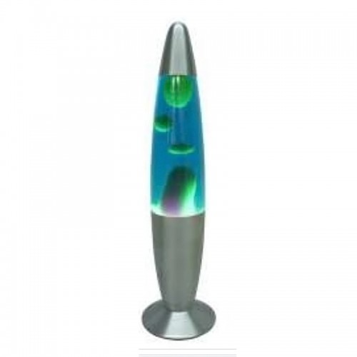 Επιτραπέζιο Φωτιστικό Lava Lamp 25W (Πράσινο - Μπλε) 