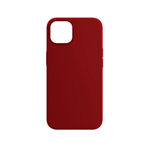 Θήκη MyMobi Silicone Case Back Cover για iPhone 15 Pro Max (Red)