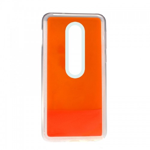 Θήκη Liquid Glow Back Cover για Xiaomi Redmi 8 (Orange) 
