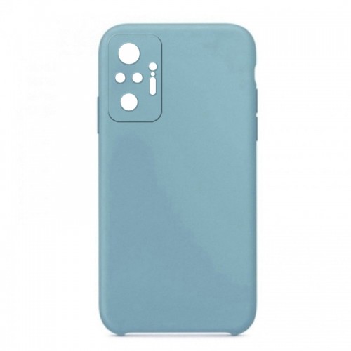 Θήκη OEM Silicone Back Cover με Προστασία Κάμερας για Samsung Galaxy S22 Plus (Baby Blue)