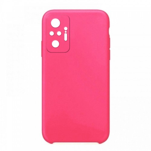 Θήκη OEM Silicone Back Cover με Προστασία Κάμερας για Samsung Galaxy S22 Ultra (Hot Pink)