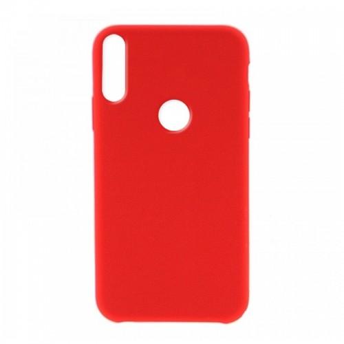 Θήκη Silky Silicone Back Cover για Xiaomi Redmi Note 7 (Κόκκινο)