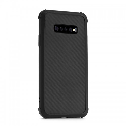 Θήκη Roar Armor Carbon Back Cover για Samsung Galaxy S10 (Μαύρο)