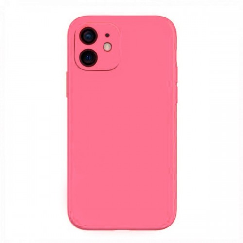 Θήκη MyMobi Σιλικόνης Mat Back Cover με Προστασία Κάμερας για iPhone 11 (Ροζ) 