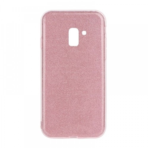 Θήκη MyMobi Back Cover Σιλικόνη Shining Case για Samsung Galaxy A52/ A52S (Ροζ) 