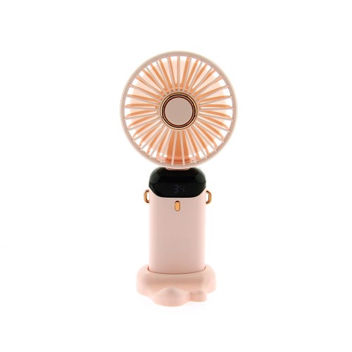 Ανεμιστήρας Χειρός Aromatherapy N15 με Βάση Στήριξης