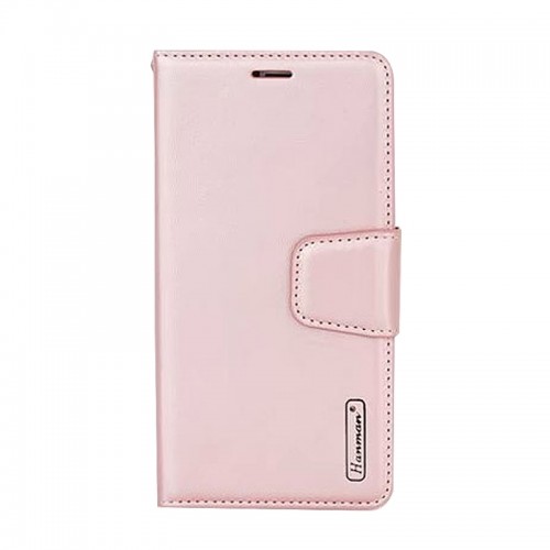 Θήκη Hanman New Style Flip Cover για iPhone 12 mini (Rose Gold)