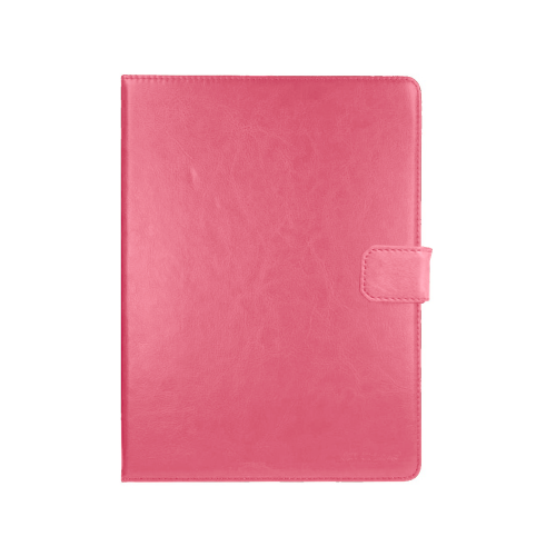 Θήκη Tablet Flip Cover με Clip και Pen & Card Holder για Universal 10.1-10.5'' (Ροζ)