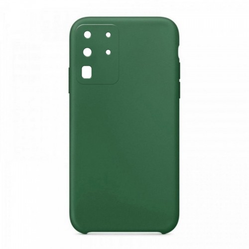 Θήκη OEM Silicone Back Cover με Προστασία Κάμερας για Samsung Galaxy S20 Ultra (Pine Green) 