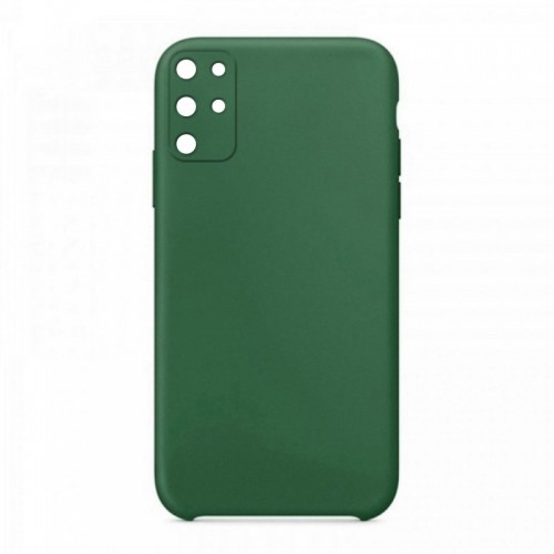 Θήκη OEM Silicone Back Cover με Προστασία Κάμερας για Samsung Galaxy S20 Plus (Pine Green)