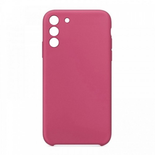 Θήκη OEM Silicone Back Cover για Samsung Galaxy S21 Plus (Dark Pink)