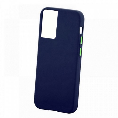 Θήκη Solid Silicone Case Back Cover για Samsung Galaxy S21 Ultra (Μπλε) 