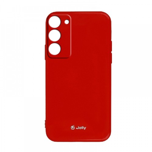 Θήκη Jelly Case Back Cover με Προστασία Κάμερας για Samsung Galaxy S23 Plus (Κόκκινο)