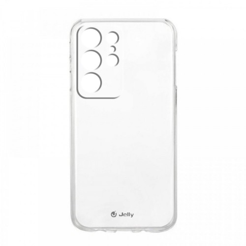 Θήκη Jelly Case Back Cover με Προστασία Κάμερας για Samsung Galaxy S23 (Διαφανές)
