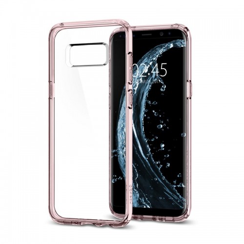 Θήκη Spigen Ultra Hybrid Back Cover για Samsung Galaxy S8  (Crystal Pink)