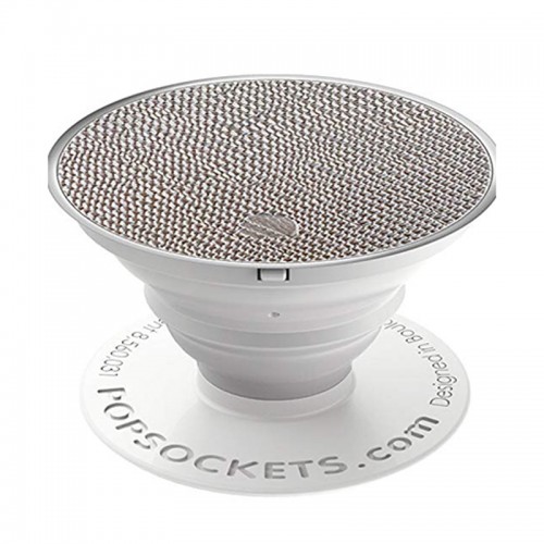 Popsockets Saffiano Silver (Design)