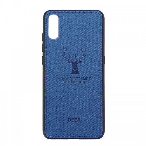 Θήκη Deer Back Cover για iPhone XS (Μπλε)