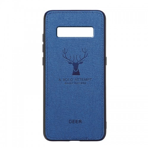 Θήκη Deer Back Cover για Samsung Galaxy S10 Plus  (Μπλε)