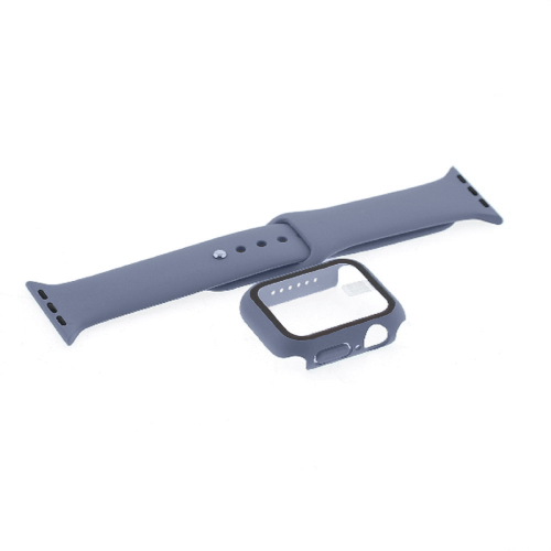 Θήκη Προστασίας με Tempered Glass & Λουράκι Σιλικόνης για Apple Watch 49mm 