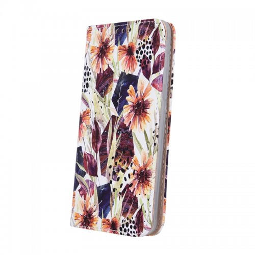 Θήκη MyMobi Smart Trendy Autumn Flowers Flip Cover για Samsung Galaxy A50 (Design)