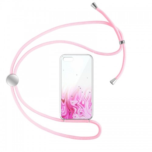 Θήκη Star Pink Cord Design 1 Back Cover για iPhone 7/8 (Design)