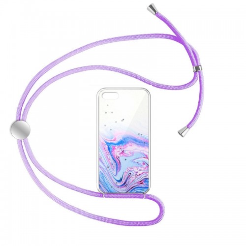 Θήκη Star Purple Cord Design 1 Back Cover για iPhone 7/8 (Design) 