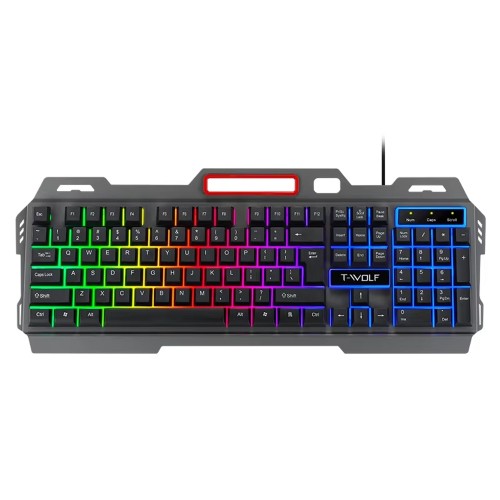 Gaming Ενσύρματο Πληκτρολόγιο T-Wolf T16 