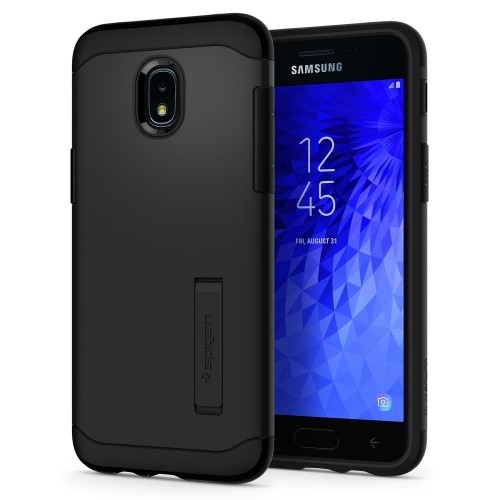 Θήκη Spigen Slim Armor Back Cover για Samsung Galaxy J3 2018 (Black)