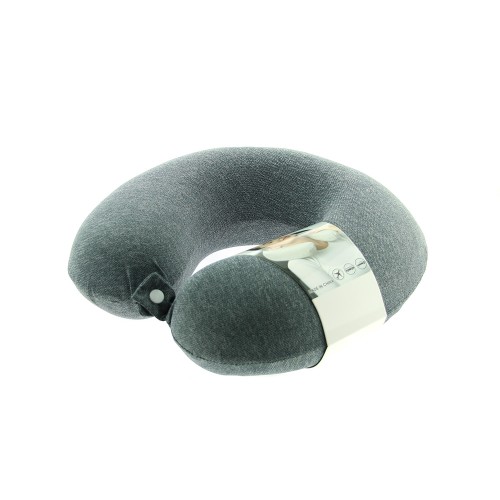 Μαξιλαράκι Ταξιδιού Memory Foam Woven Ice με Κούμπωμα
