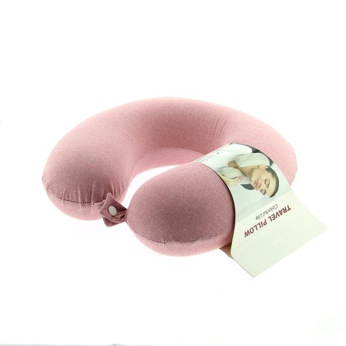 Μαξιλαράκι Ταξιδιού Memory Foam Woven Ice με Κούμπωμα
