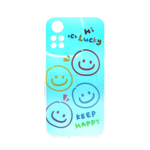 Θήκη Hi Lucky Keep Happy Back Cover με Προστασία Κάμερας για Xiaomi Redmi Note 12 Pro 4G (Design) 