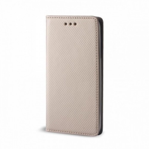 Θήκη Flip Cover Smart Magnet για Samsung Galaxy S22 Ultra (Χρυσό)