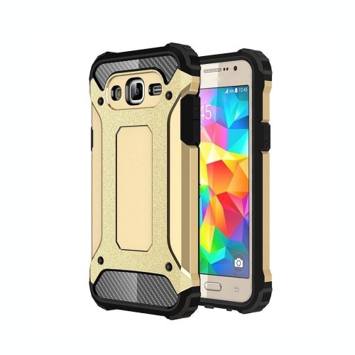 Θήκη MyMobi Hybrid Armor Back Cover για Samsung Galaxy S21 FE (Χρυσό)