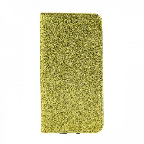 Θήκη OEM Shining Flip Cover για iPhone XR (Χρυσό) 