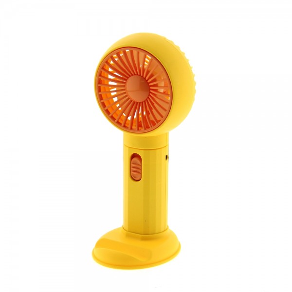 Mini Επιτραπέζιος Ανεμιστήρας USB HK59-1A (Κίτρινο)