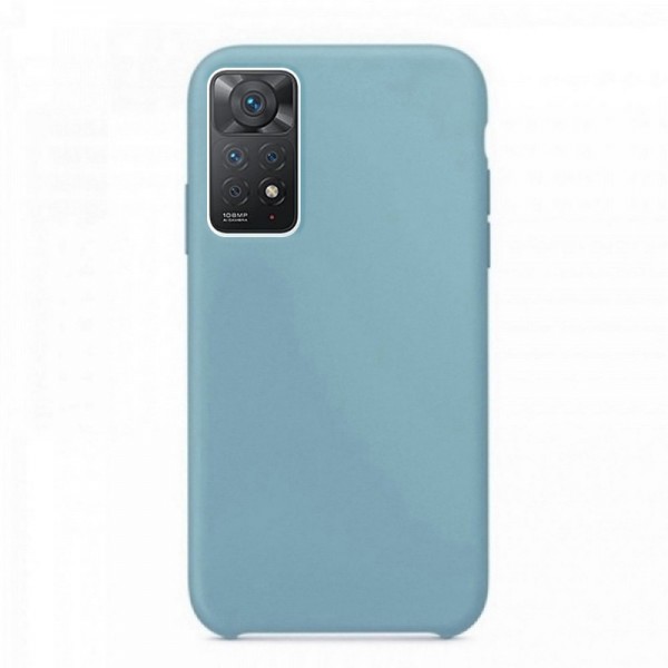 Θήκη OEM Silicone Back Cover για Xiaomi Redmi Note 11/ 11s 4G (Baby Blue)